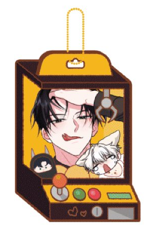 Noctea Pop-up: Us in Bloom Shaker Keychain