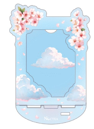 Noctea Pop-up: Us in Bloom Photocard Stand