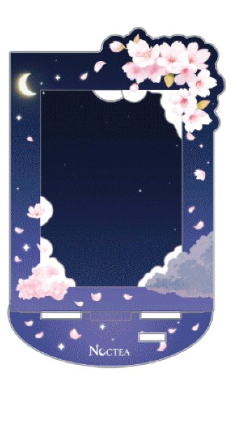 Noctea Pop-up: Us in Bloom Photocard Stand