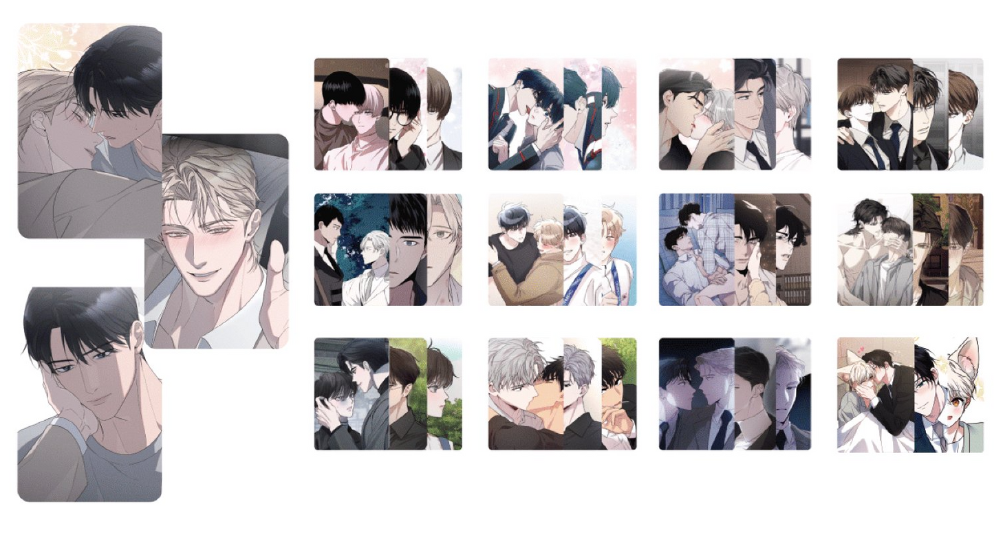 Noctea Pop-up: Us in Bloom Photocard Stand