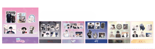 Noctea Pop-up: Us in Bloom Sticker Set