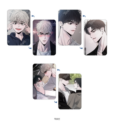 Author Oryu :  Opposites Attract Lenticular Photocard Set