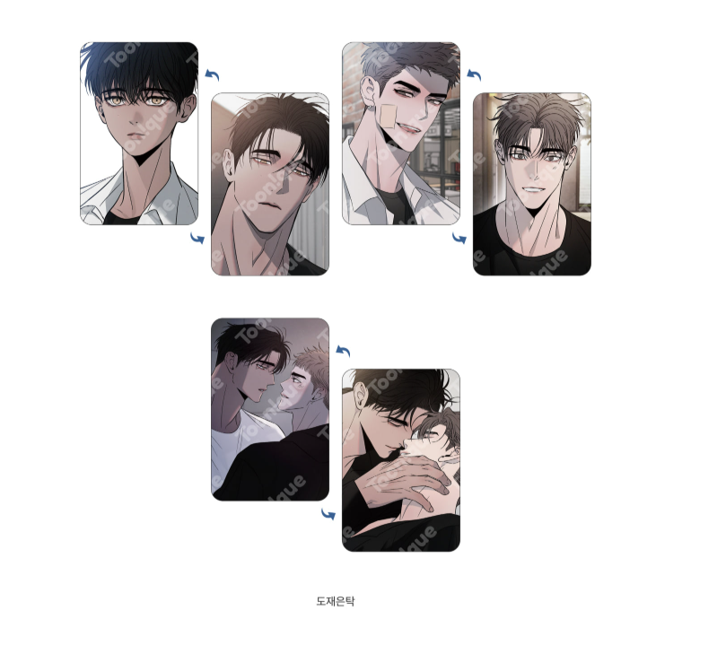 Author Oryu :  Opposites Attract Lenticular Photocard Set