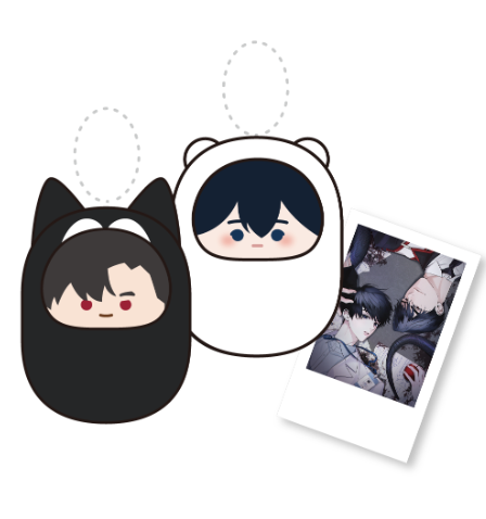 [Pre-order] Rainbow City  Plush Keyring