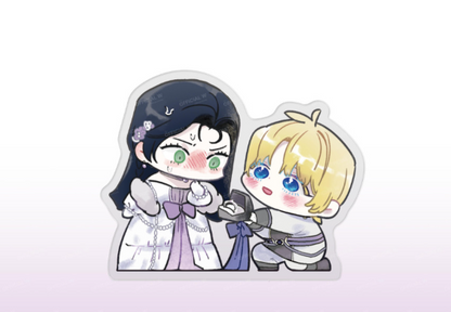 In the Doghouse Mirror Acrylic Stand