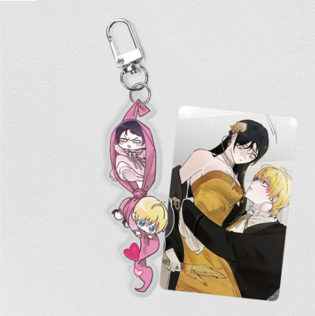 In the Doghouse Mirror Acrylic Keychain