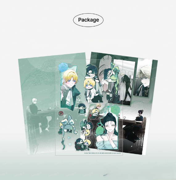 In the Doghouse Mirror Courtney Clear Sticker Set