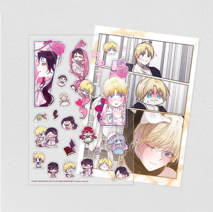 In the Doghouse Mirror Richard Clear Sticker Set