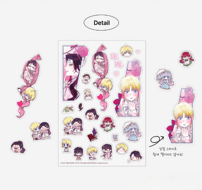 In the Doghouse Mirror Richard Clear Sticker Set