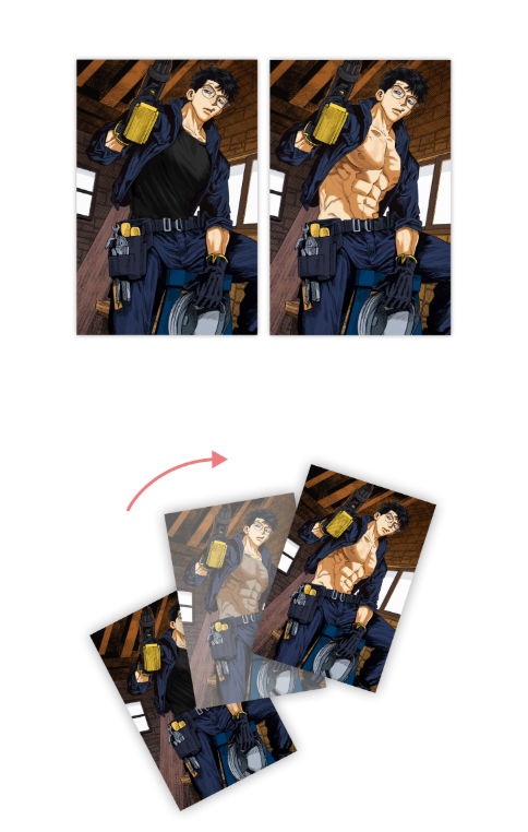 [Pre-order] Killer Crush Taeman Lenticular Postcard