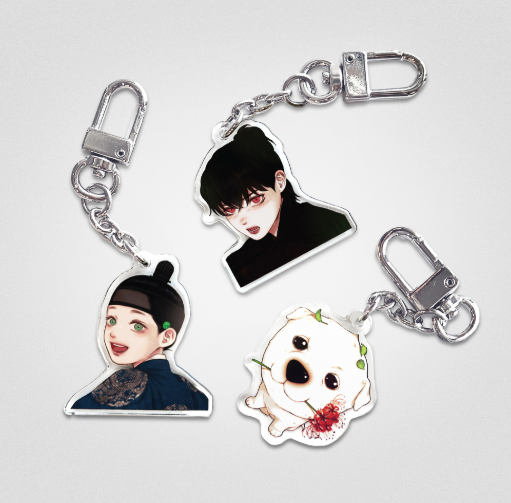 The Ghost's Nocturne Collection Keyring