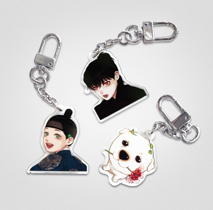 The Ghost's Nocturne Collection Keyring