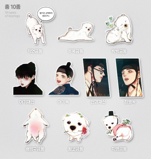 The Ghost's Nocturne Collection Keyring