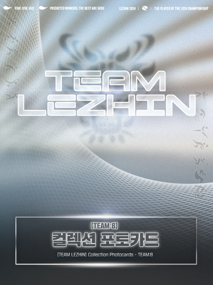 Team Lezhin Team B Collection Photo Cards