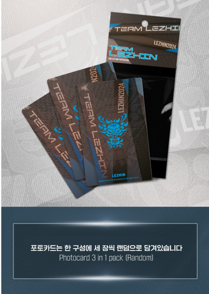 Team Lezhin Team B Collection Photo Cards