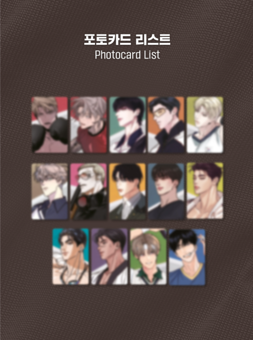 Team Lezhin Team A Collection Photo Cards
