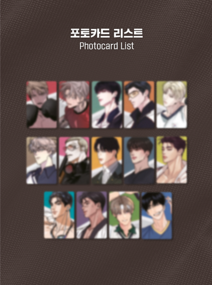 Team Lezhin Team A Collection Photo Cards