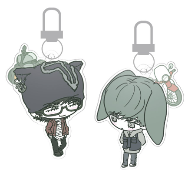 Happy Twogether Acrylic Keychain