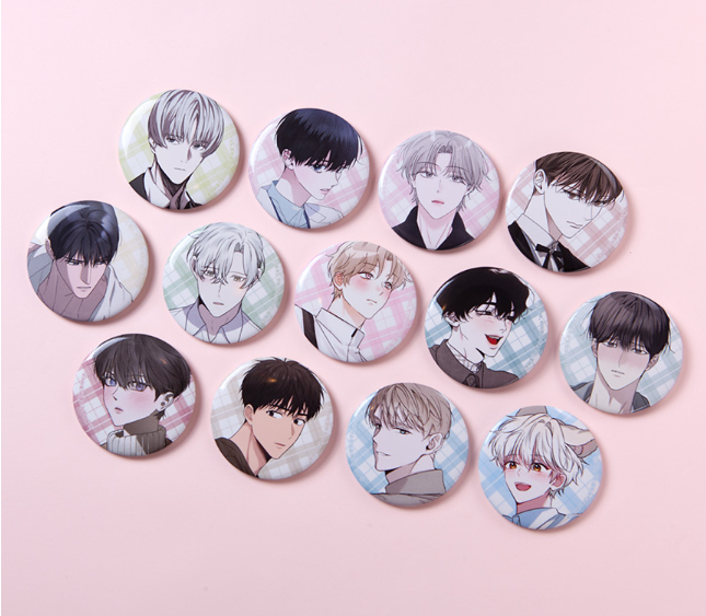 Noctea Pop-up: Us in Bloom Random Can Badge  Type B (13 Types)
