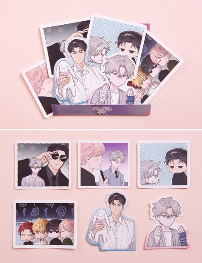 [Pre-order] Noctea Pop-up: Us in Bloom Sticker Set