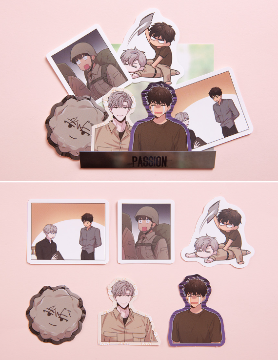 [Pre-order] Noctea Pop-up: Us in Bloom Sticker Set