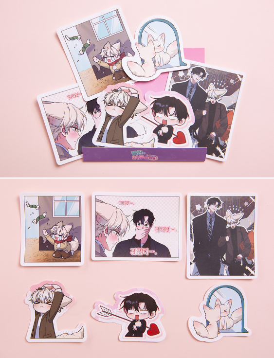 [Pre-order] Noctea Pop-up: Us in Bloom Sticker Set