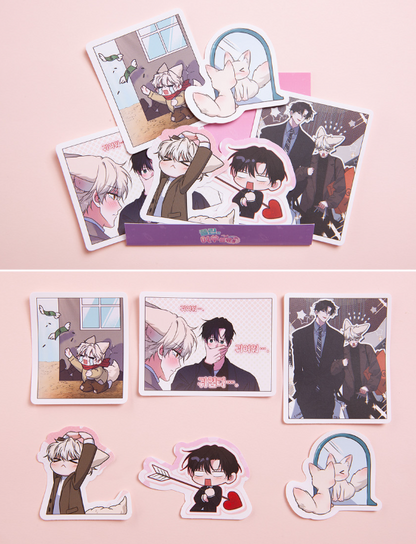 [Pre-order] Noctea Pop-up: Us in Bloom Sticker Set