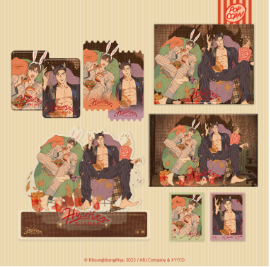 [Pre-order] Mercury Studios  x Hyperventilation "Movie Night"  Full Set + Bonus Polaroid
