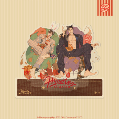 [Pre-order]Mercury Studios x  Hyperventilation "Movie Night" Acrylic Stand