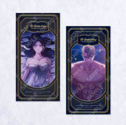The Broken Ring: This Marriage Will Fail Anyway 3 Types of Gold Foil Bookmarks