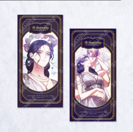 The Broken Ring: This Marriage Will Fail Anyway 3 Types of Gold Foil Bookmarks