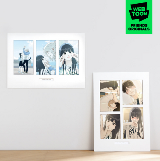 The Hashtag Is First Love Webtoon Cut Poster 2 Types [ORIGINALS]
