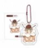 [Pre-order] Honey Bear Mini Keyring + Sticker Set