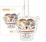 [Pre-order] Honey Bear Mini Keyring + Sticker Set