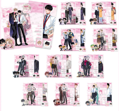 [Pre-order] Mr. Blue Season's Greetings Pop-up Character Profile Sets