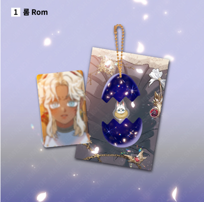 [Regular/ Pre-order] Blossoms of the White Night Acrylic Keychain