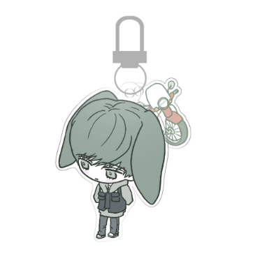 Happy Twogether Acrylic Keychain