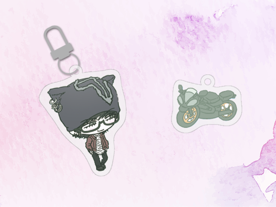 Happy Twogether Acrylic Keychain