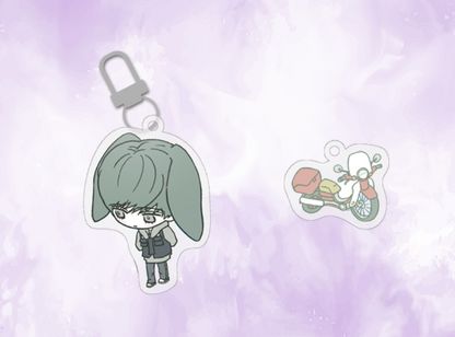 Happy Twogether Acrylic Keychain