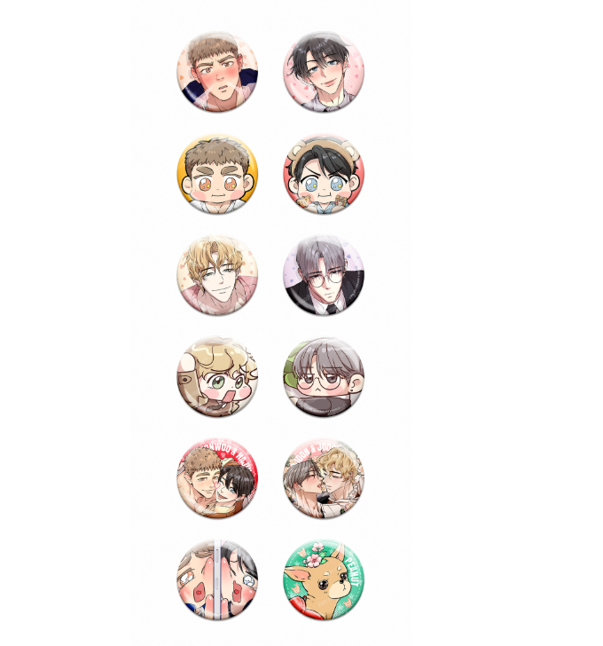 [Pre-order] Honey Bear Can Badge (Random)