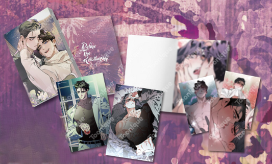 [Pre-order] Define the Relationship 19+ Illustrated Postcard Book