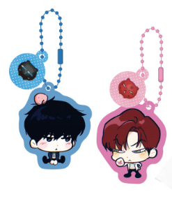 [Pre-order] Two Tigers, Too Close Keychain Set