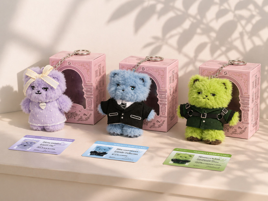 Serena Teddy Bear Keyring