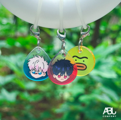 Mignon Umbrella Keyring 3-Piece Set