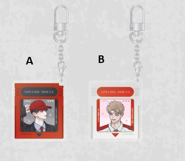 Red Thread Quest Pop-up Game Pack Acrylic Keyring