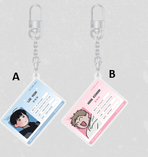 [Pop-Up/Pre-order]Red Thread Quest Pop-up Profile Acrylic Keyring