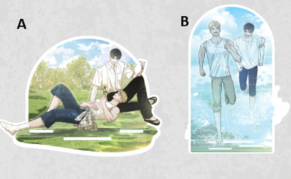 Red Thread Quest Pop-up Diorama Acrylic Stand