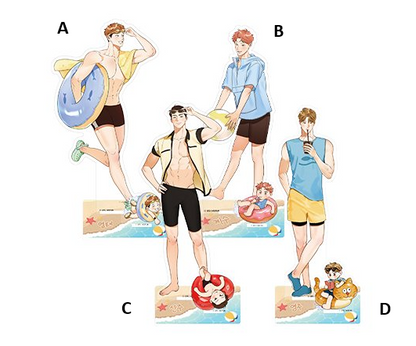 Author Sita Exhibition POP-UP Acrylic Stand