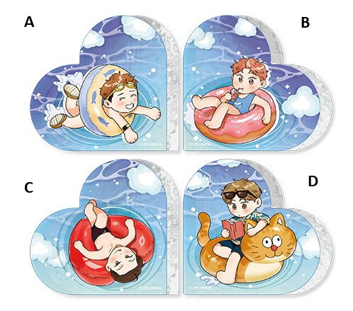 Author Sita Exhibition POP-UP Acrylic Block