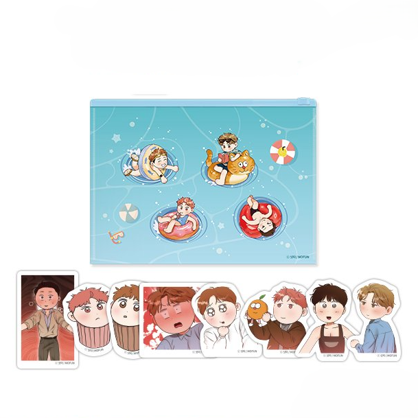 Author Sita Exhibition POP-UP PVC Sticker Pouch